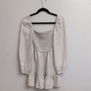 Wilfred Tempest Linen Mini Dress